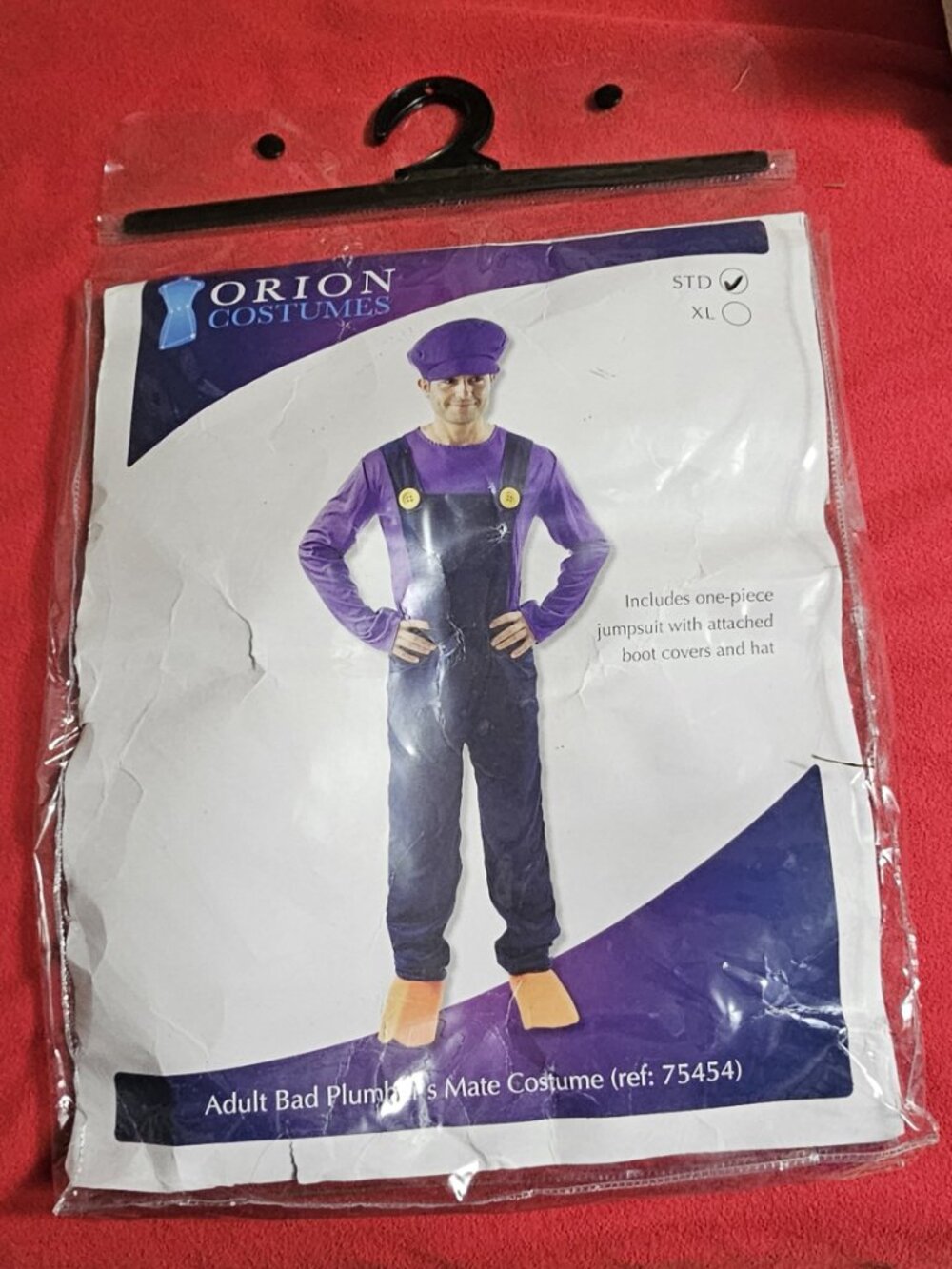 Adult Bad Plumber's Mate Costume - Standard - Preowned